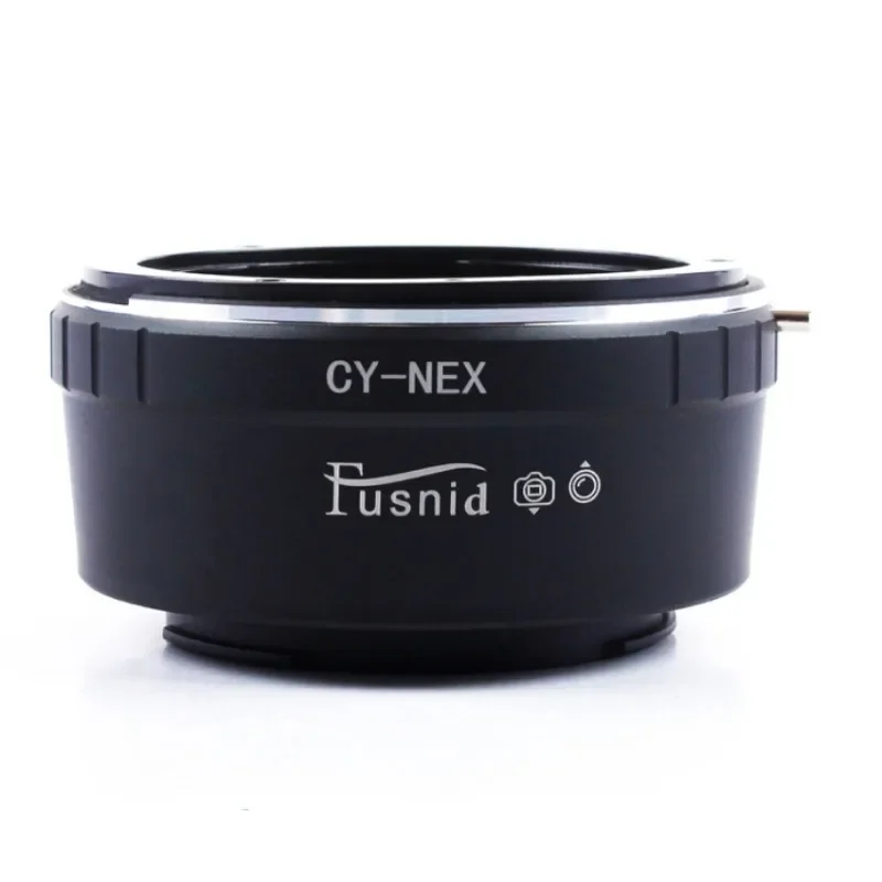 Cy-Nex Anello Adattatore Per Obiettivo Contax Yashica C/Y Per Fotocamera Sony E Mount Nex-5 Nex-7 Nex-3 Lm-Nex Nex-Vg10 Lm-Nex
