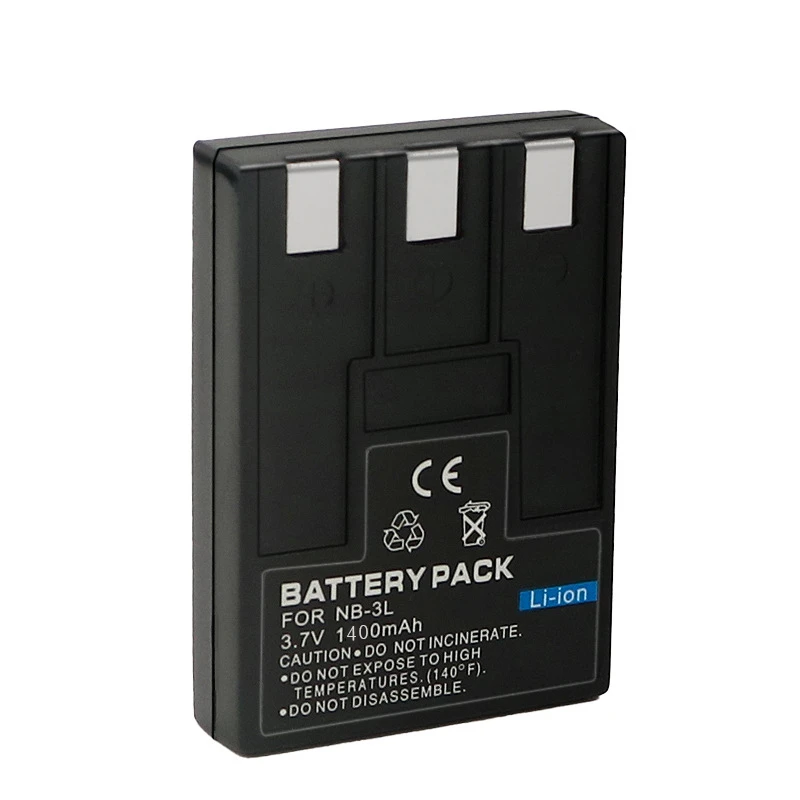 Batteria 1400Mah Nb-3L Nb3L Nb 3L Per Canon Ixus Iis Sd110 Ixy I2 I5 S700 750 700 Is Iis Sd20 Pc1060 Pc1114 110
