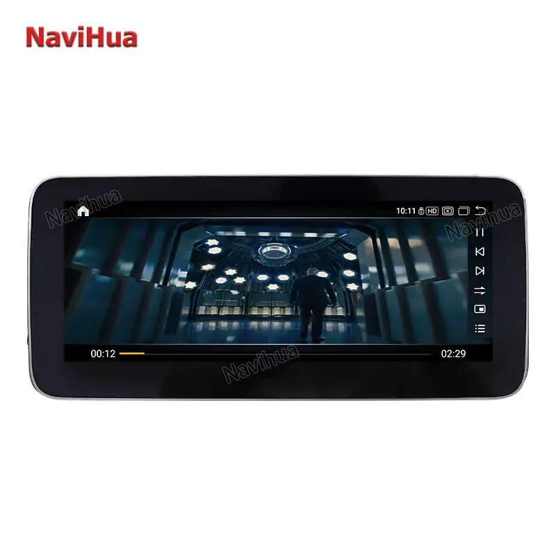 10.25 "12.3" Autoradio Android Touch Screen Gps Per Auto Sistema Di Navigazione Stereo Audio Per Mercedes Benz Classe C Ntg5.1 5.0