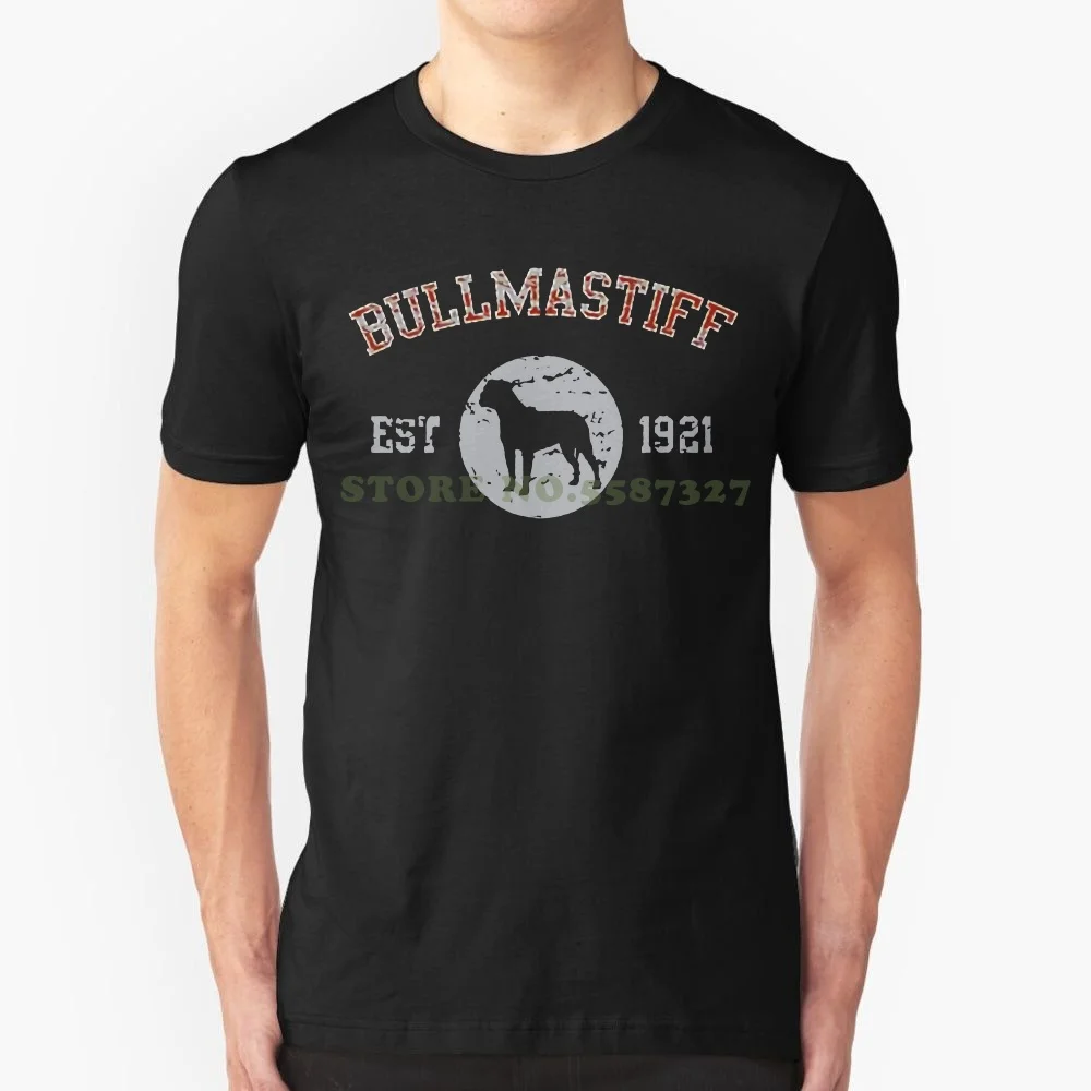 Maglietta Girocollo Sottile Senza Cuciture Nwe Wear Camicie Personalizzate Per Adulti Bullmasttiff Patch Maglietta In Cotone Da Uomo Divertenti Maglie