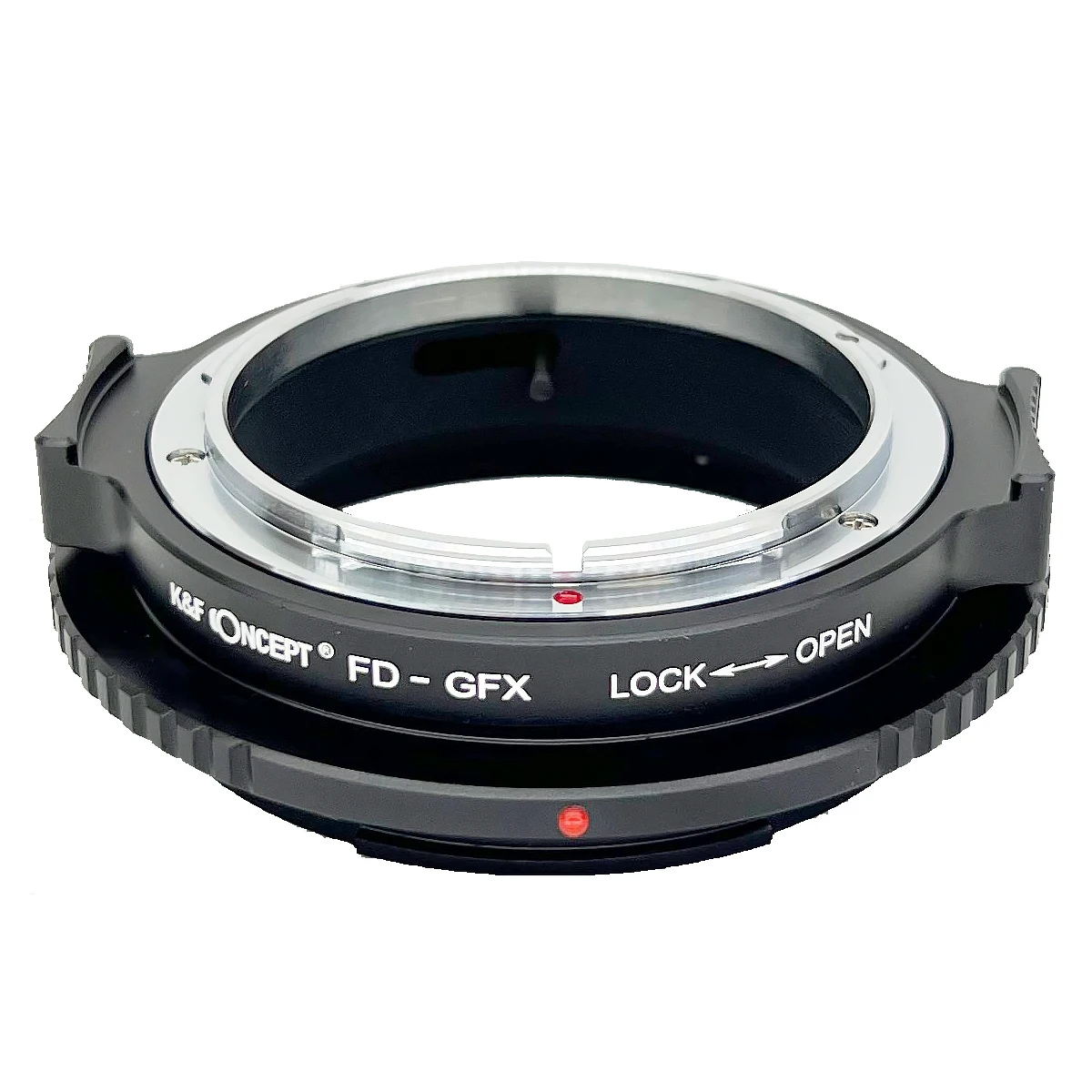 K & F Concept Adattatore Per Obiettivo Di Medio Formato Canon Fd A Fuji Gfx Per Fotocamera Fuji Gfx 50R 50S 50Sii 100 100S Fd-Gfx