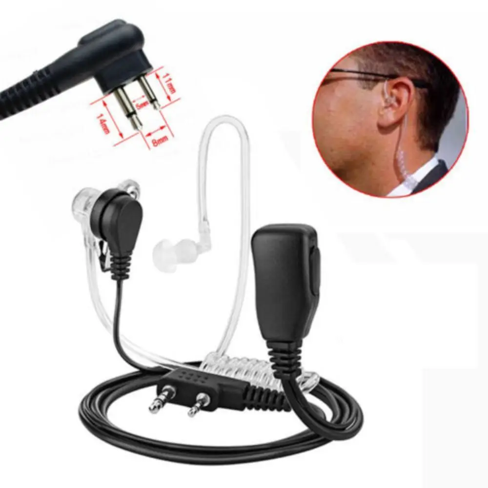 Per Motorola Radio Air Tube Accessori Radio Auricolare In-Ear Microfono Auricolare Walkie Talkie Auricolare
