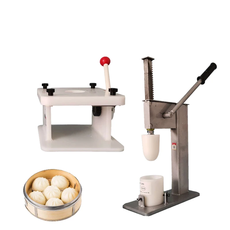 Nuovo Tipo Di Macchina Per La Produzione Di Panini Al Vapore Manuale Baozi Momo Che Fa Macchina Baozi Skin Making Machine Attrezzatura Per Panini Da C