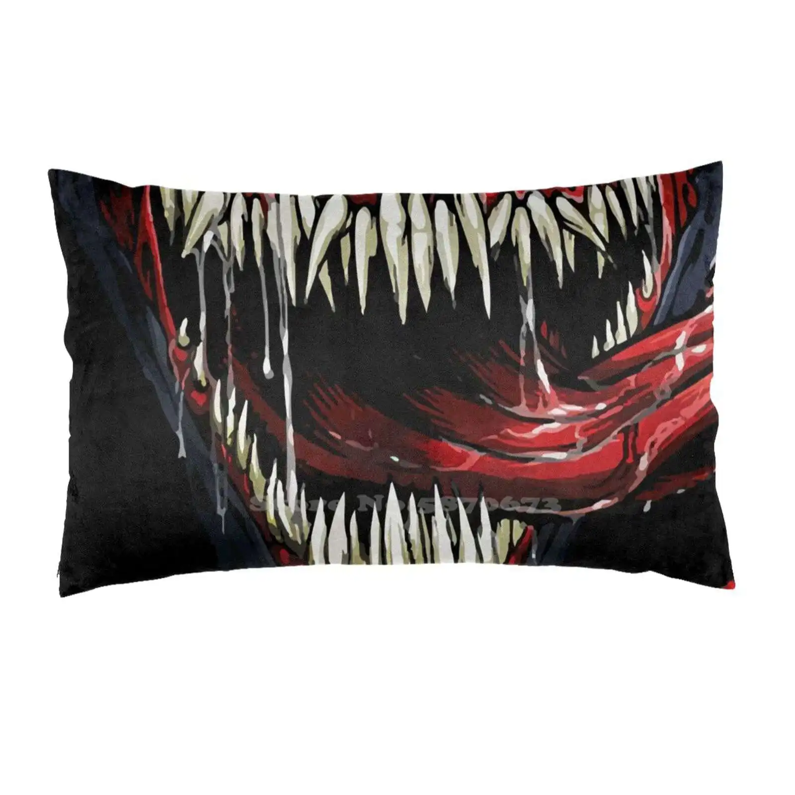 Lets Put Samile On That Face Sleeping Rettangolo Federa Biancheria Da Letto Smile Venom Creepy Symbiote Comics Spidey Supereroi Comic