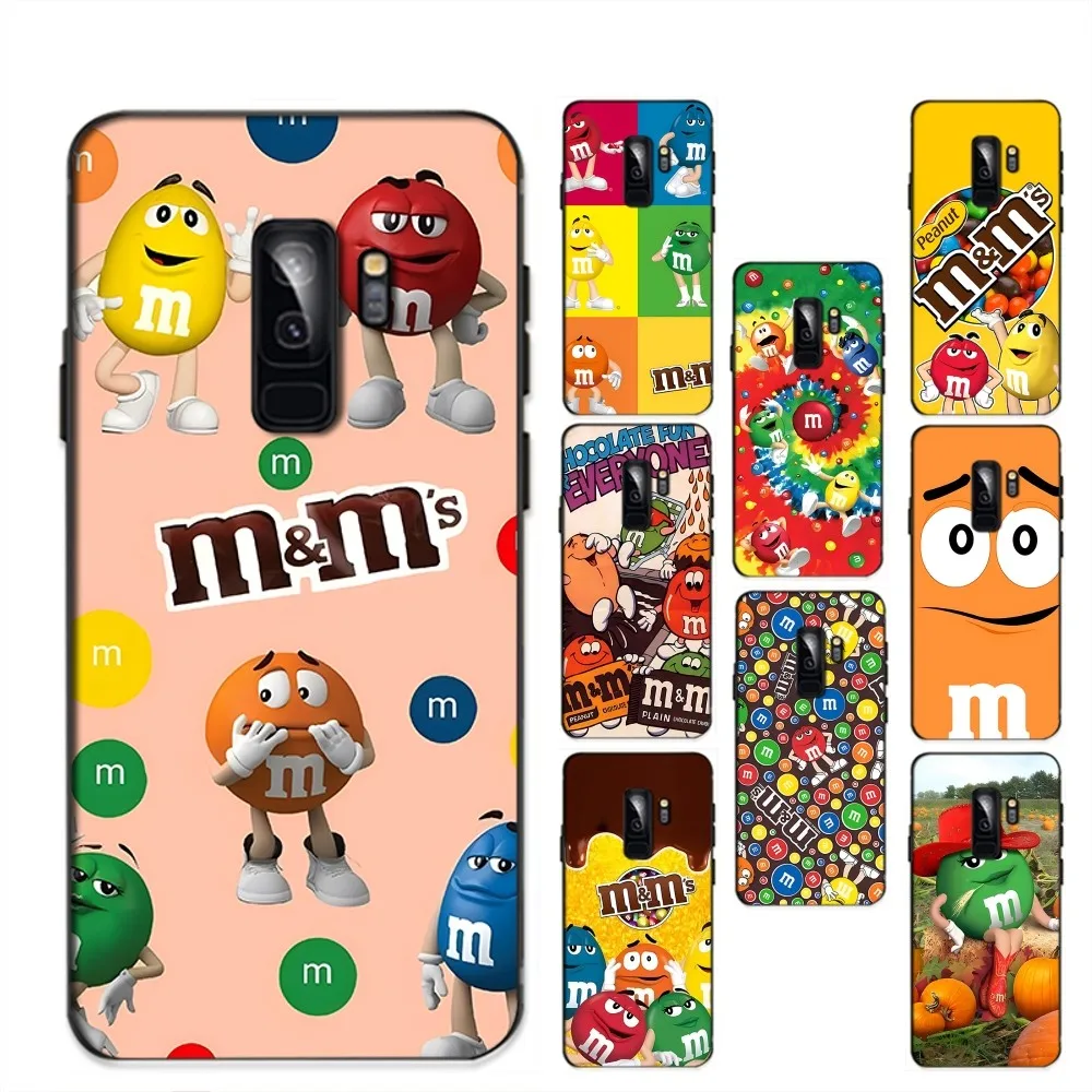 Custodia Per Iphone M-M & Ms-S C-Chocolate Per Samsung S 9 10 20 21 22 23 30 23Plus Lite Ultra Fe S10Lite Fundas