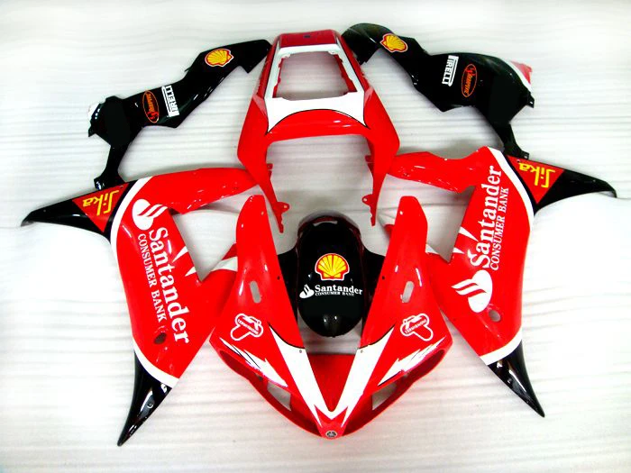 Wotefusi Nuovo Stampaggio Ad Iniezione Carrozzeria Carenatura Per Yamaha Yzf 1000 R1 2002 2003 (Yc)