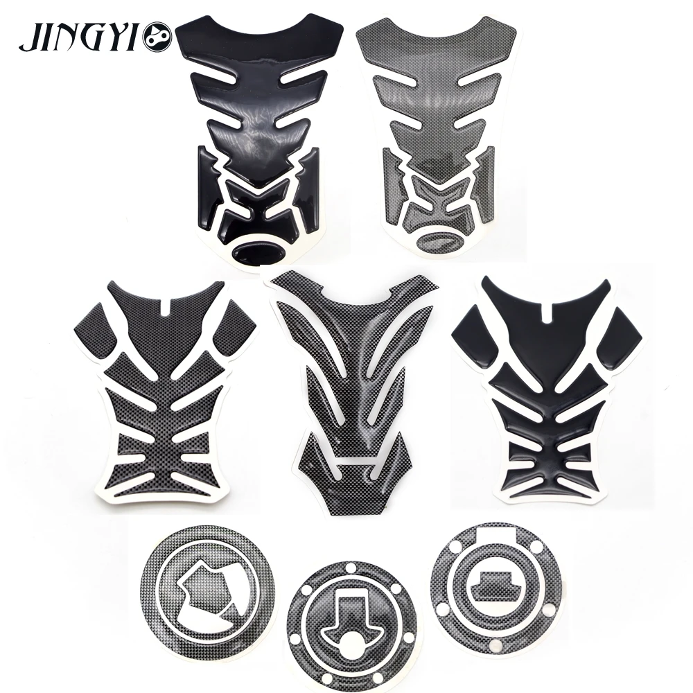 Nuovo 3D Moto Decal Moto Rcycle Gas Serbatoio Carburante Pad Protector Sticker Kit Per Moto Cross Suzuki Sv 650 Moto Sticker Autocolantes Motas