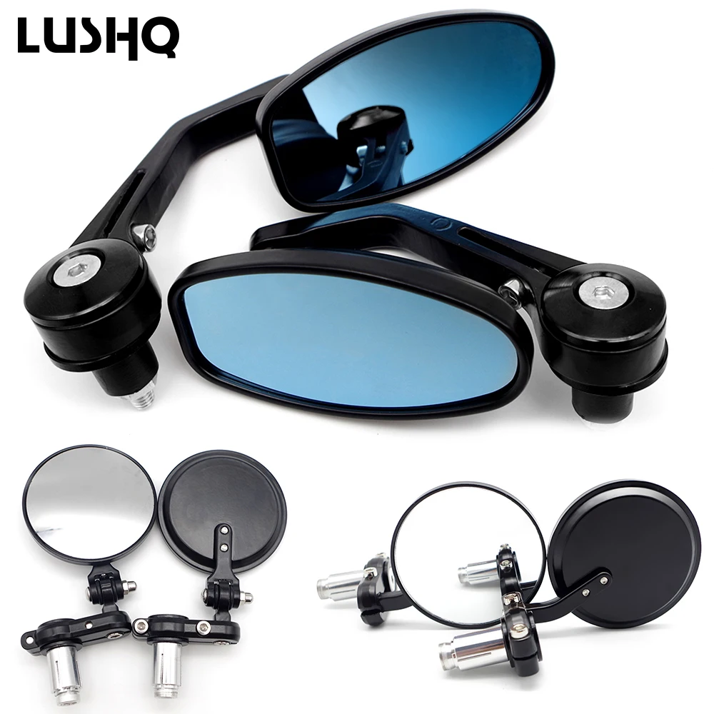 Accessori Specchio Moto 22Mm Specchio Manubrio Per Honda Hornet 600 Suzuki Marauder 125 Yamaha Cygnus 125 Suzuki Sv 650