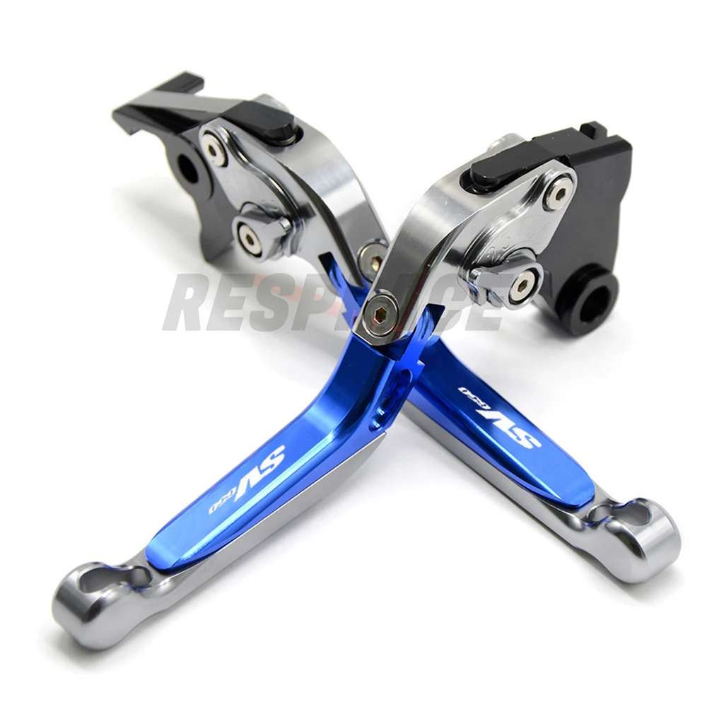 Logo Sv650 Per Sv650 Sv 650 1999-2009 Accessori Moto Leve Freno Estensibili Pieghevoli