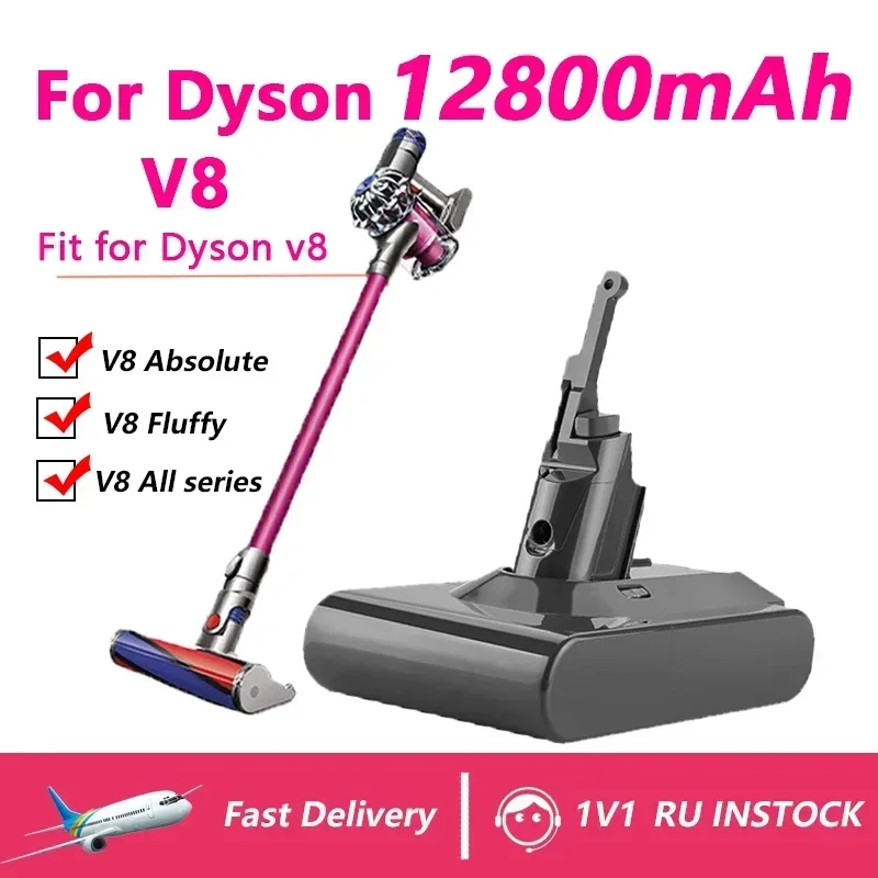 Nuovo Per Dyson V8 Aspirapolvere Portatile Assoluto Per Batteria Dyson V8 Batteria Ricaricabile V8 V8 Fluffy V8 Animal + Spedizione Gratuita
