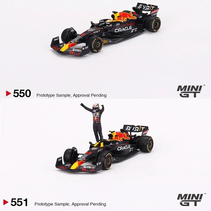 In Magazzino Minigt 550 551 1:64 Rb18 F1 Monaco Grand Prix Modello Di Auto Giocattolo In Lega