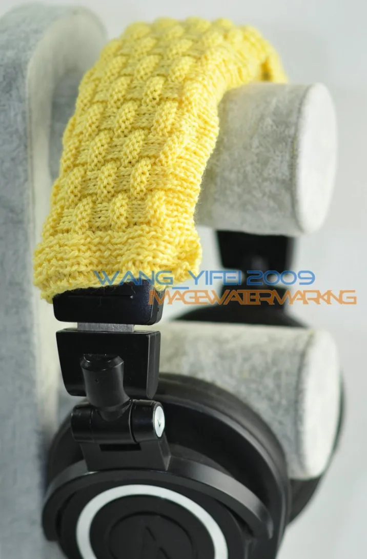 Cuscino Fascia In Pura Lana Per Cuffie Audio-Technica Ath M40 M50 M30 M35 M50S Ath Sx1 M20X