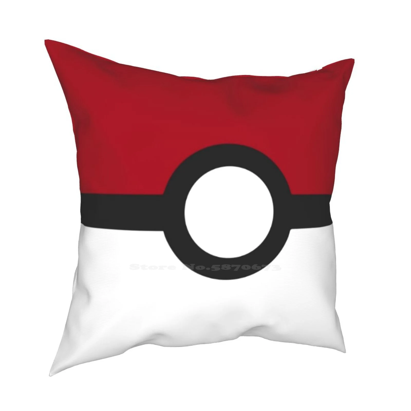 Poké Ball Fashion Sofa Throw Pillow Cover Federa Poké Ball Pokeball Go Catch All