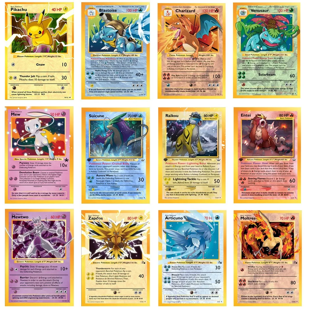 Anime Giapponese Pokemon Poster Illustrazione Pikachu Charizard Wall Art Acquerello Tela Pittura Moderna Room Decor Picture