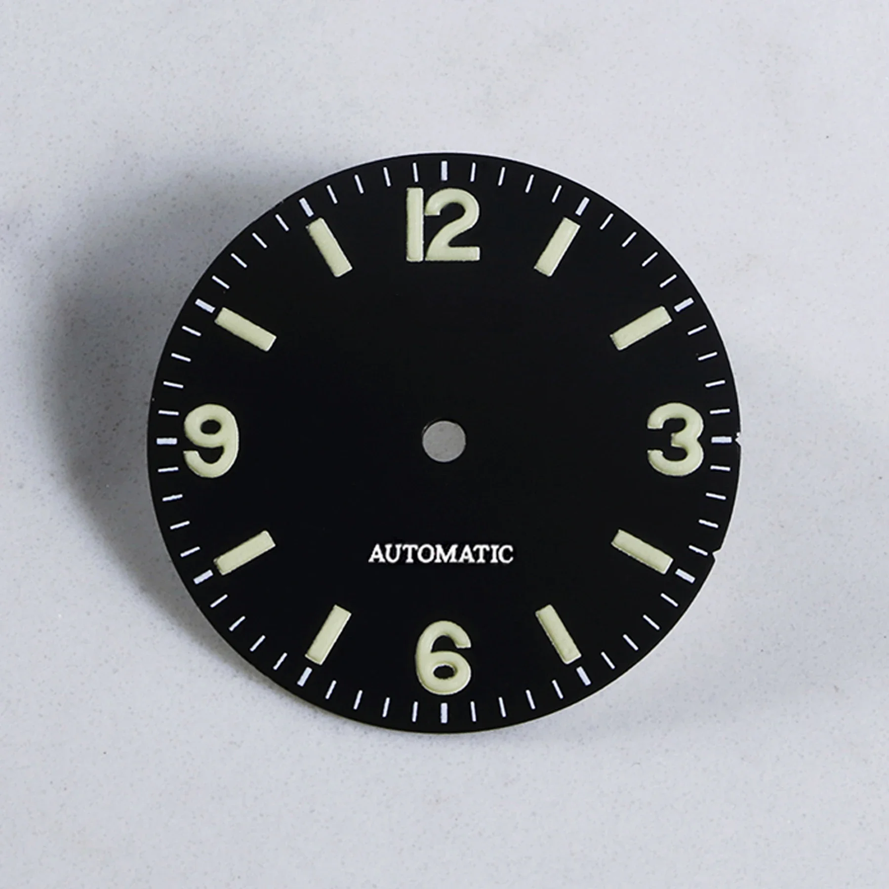 Nero Opaco No Date Retro Dial Vintage 40 Strati Lume Watch Mod Diving Nh35 Skx007 009 Nh36 Movimento 28.5Mm Nh34 Gmt Automatico