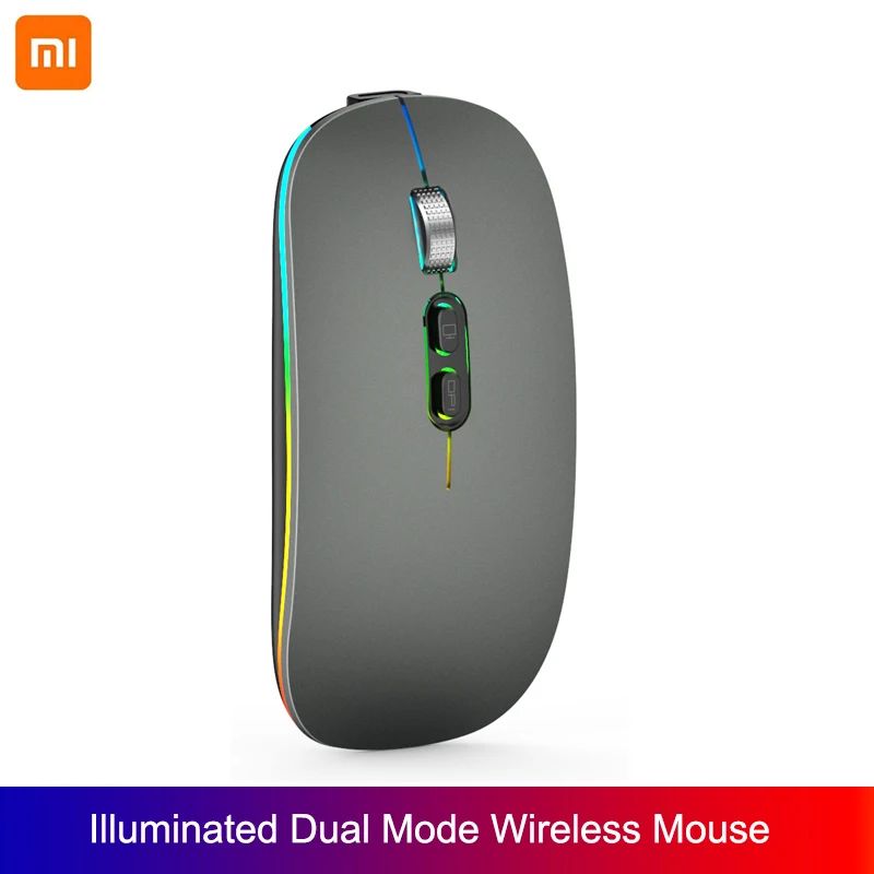 Xiaomi Wireless Mouse Mini Pc Bluetooth Gaming Mouse Accessori Per Laptop Adatti Per L'Uso In Ufficio Mouse Ergonomico Gaming