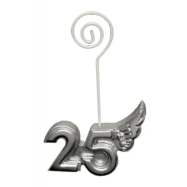 Lotto Da 10 A 50 Pinzas Portanotas Porta Fotos 25 ° Aniversario Bodas De Plata-Detalles, Regali E Regali Per Bodas,