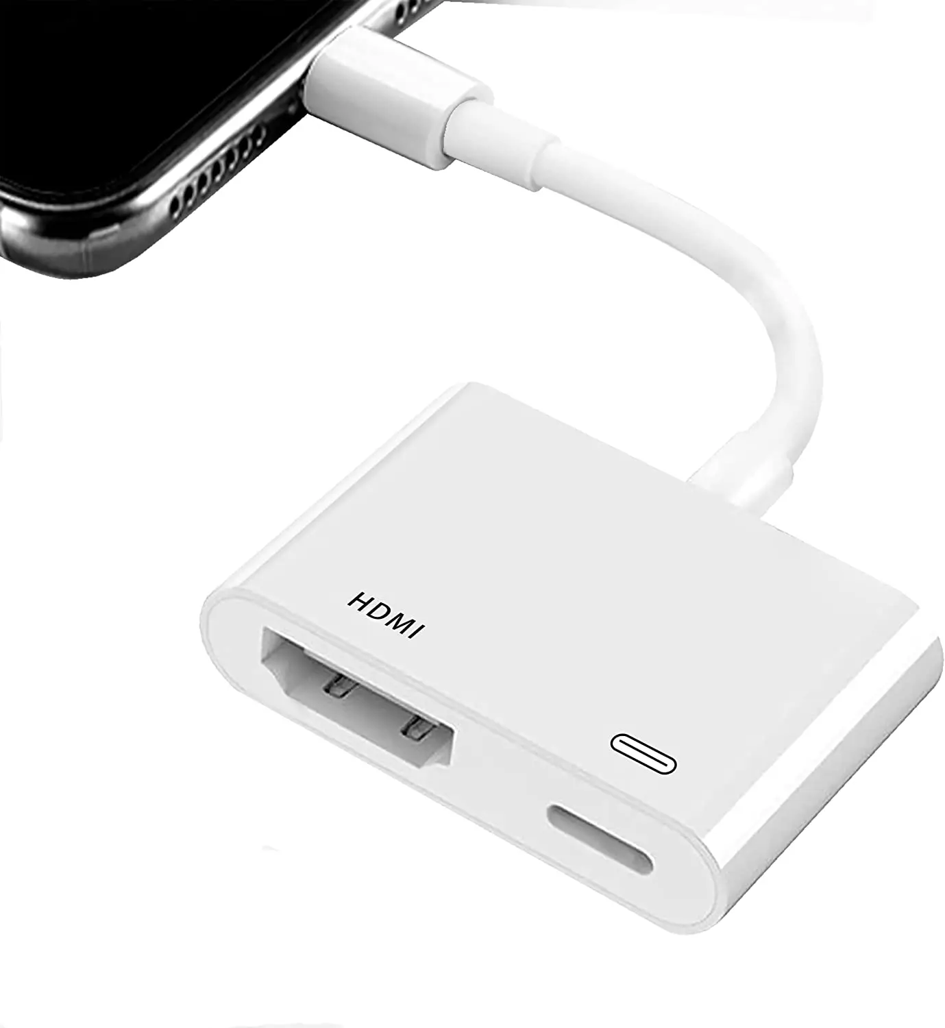 Adattatore Av Da Lightning A Hdmi Digital Tv Cavo Hdmi 1080P Per Apple Ipad Iphone