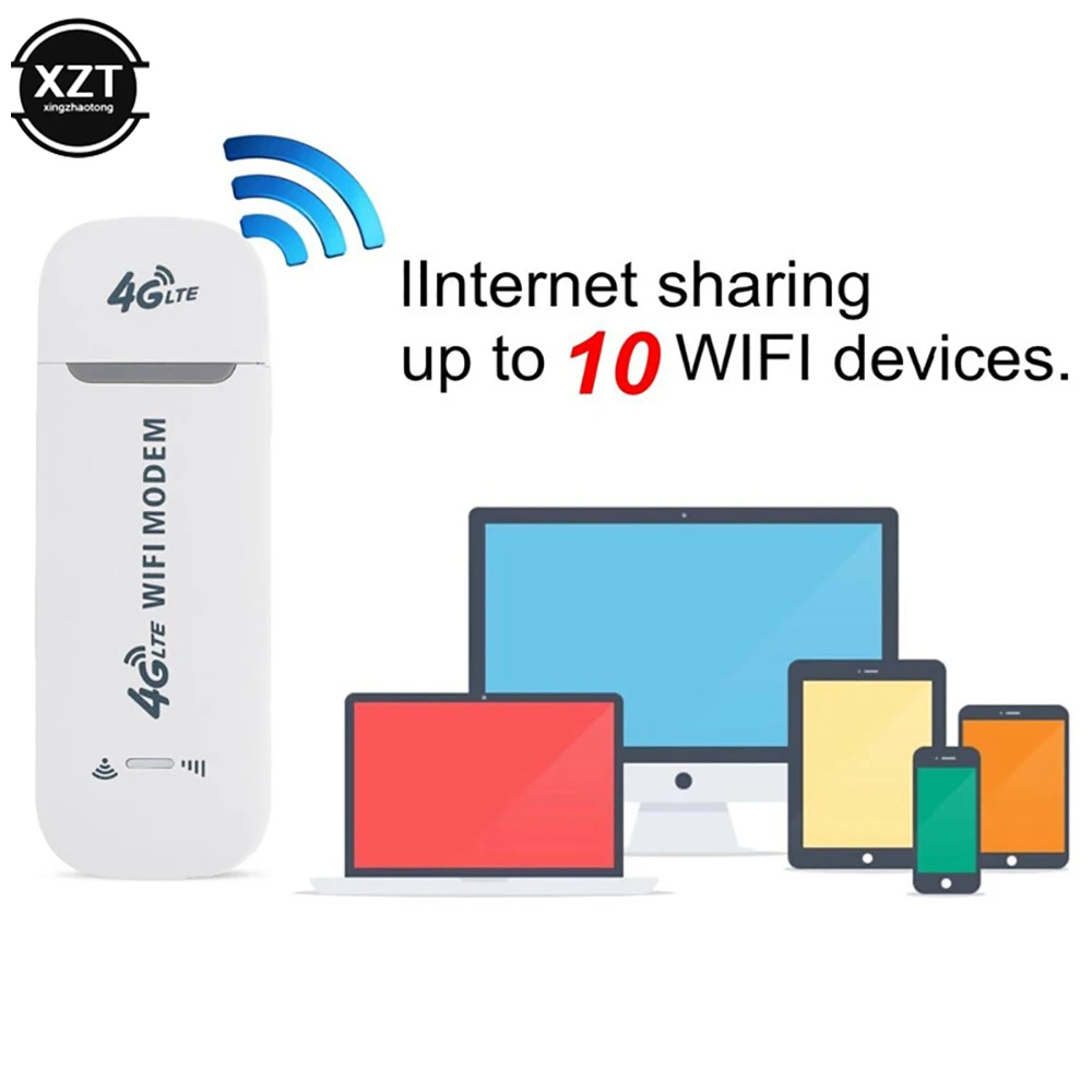 Pocket 4G Lte Rouer Wireless Usb Dongle Mobile Broadband 150Mbps Modem Stick Sim Card Router Wireless 150Mbps Modem Stick Office