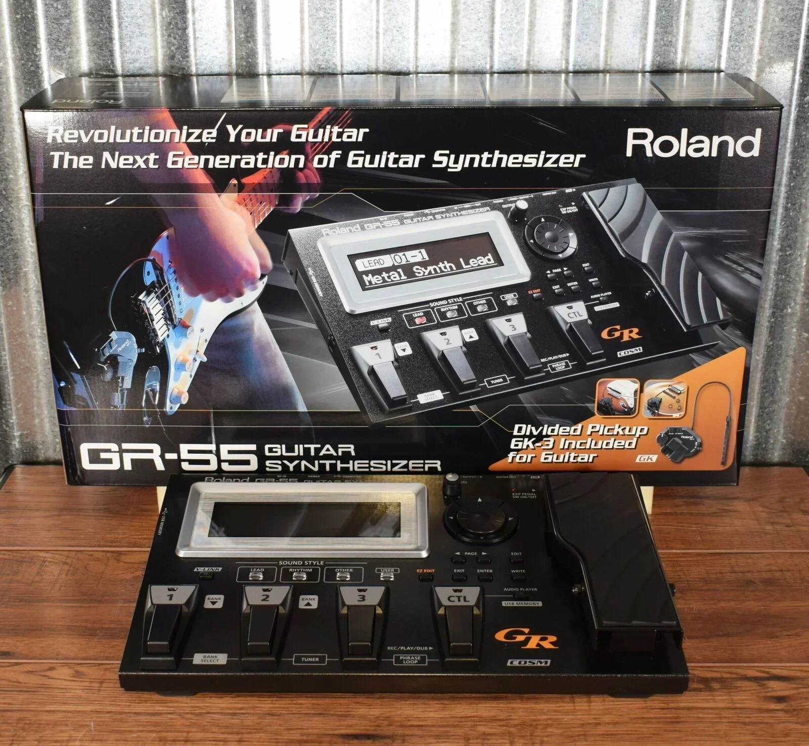 Sconto Sulle Vendite Estive Su Acquista Con Fiducia Nuove Attività Originali Roland Gr-55Gk Pedale Effetto Sintetizzatore Per Chitarra E Gk-3