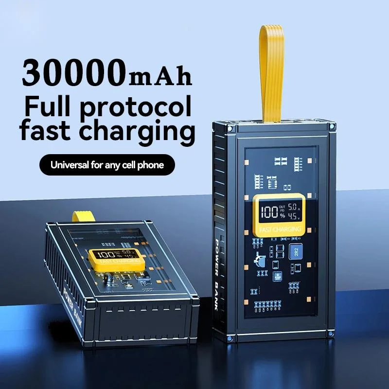 Originale Per Xiaomi 30000Mah Power Bank Ricarica Rapida Bidirezionale A Otto Porte Adatta Per Batteria Esterna Samsung Iphone Xiaomi