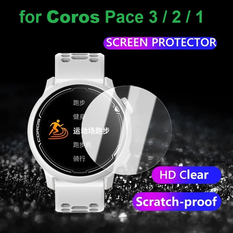 Pellicola Salvaschermo 5 Pezzi Per Coros Pace 3 Smart Watch Pellicola Protettiva Antigraffio In Vetro Temperato Per Coros Pace 2