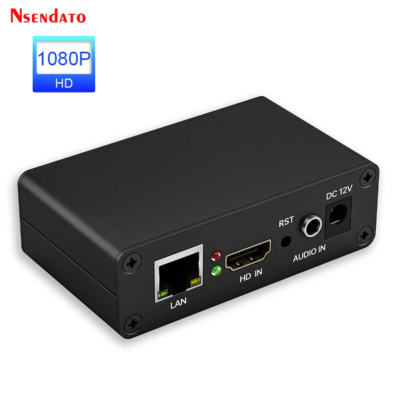 1080P Hdmi Video Capture Box Encoder Hdmi Iptv H265 H.264 Codificatore Di Streaming Video Per Srt Rtsp Rtmps Udp Onvif Http Obs Vmix