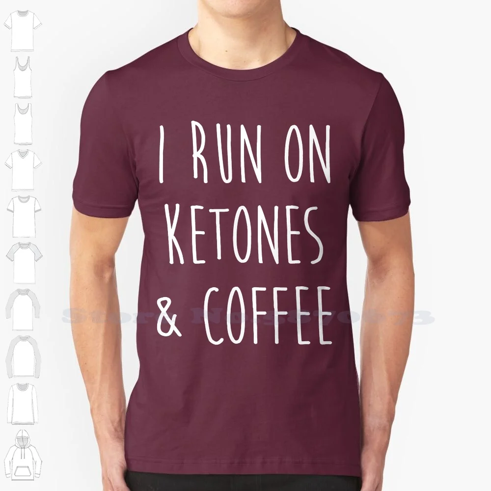 Divertente Keto , I Runner On Chetosi Regalo Dietetico Per Lady Hip Hop Clothes Girl Female Lady T-Shirt Tee