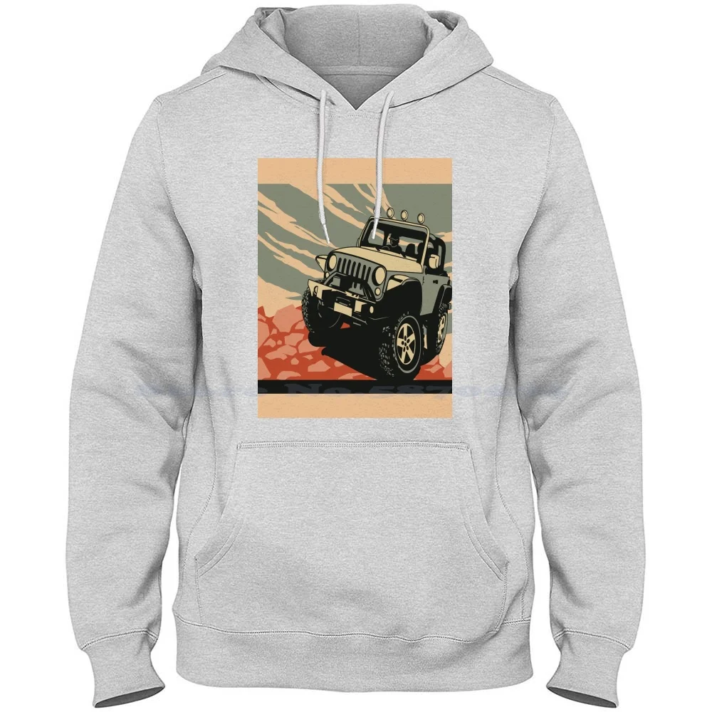 Felpa Con Cappuccio In Cotone 100% H1 H2 H3 Adventure Off Adventure Off Road Land Over Cars Cool Car Awesome Truck Lovers Motori Americani