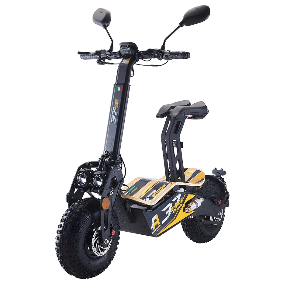 Mad 48V Eec Scooter Elettrico Potente Fashional Skateboard Piegato Italia Design Velocifero Marca 1600W 2000W Potente E Scooter