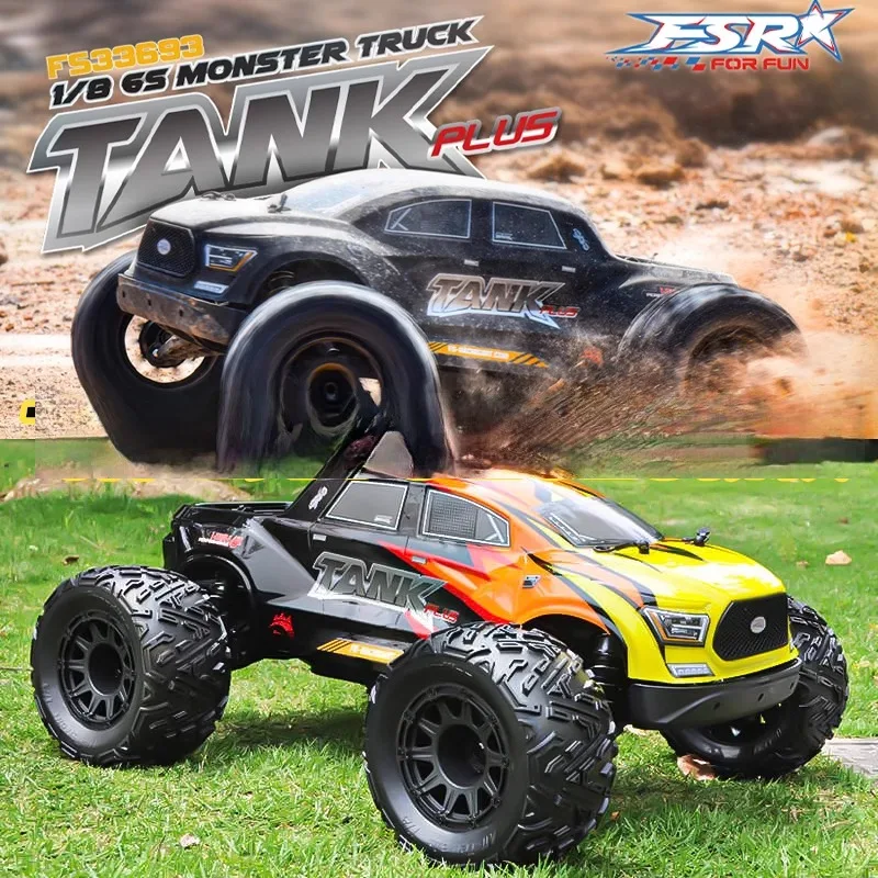 Fs Feishen Tank Plus 6S 1/8 Big Truck Rc Remote Control Car Model Electric Off-Road Racing Card