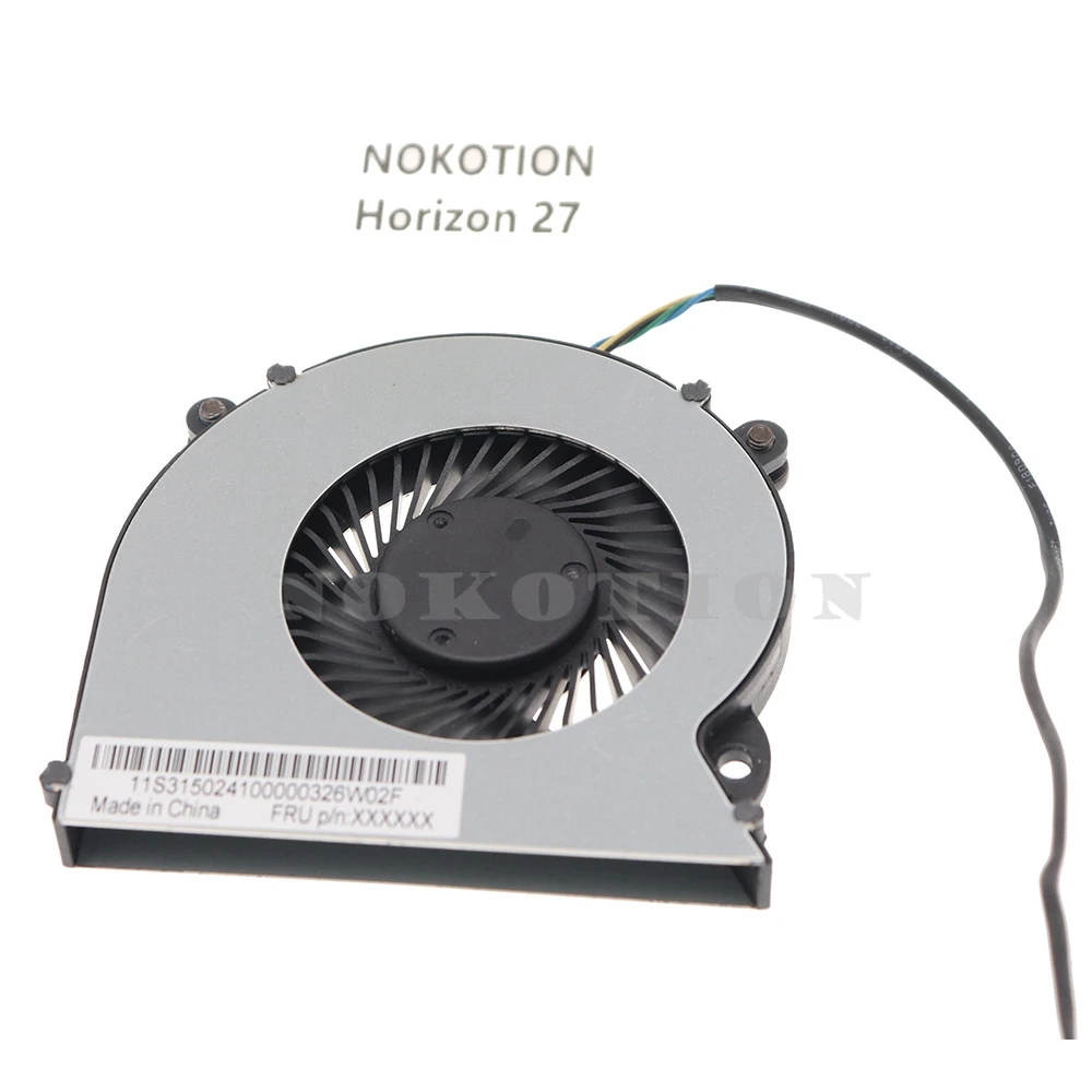 Muslimfor Lenovo Horizon 27 Ventola Di Raffreddamento All-In-One Black Long Wire 4Pin