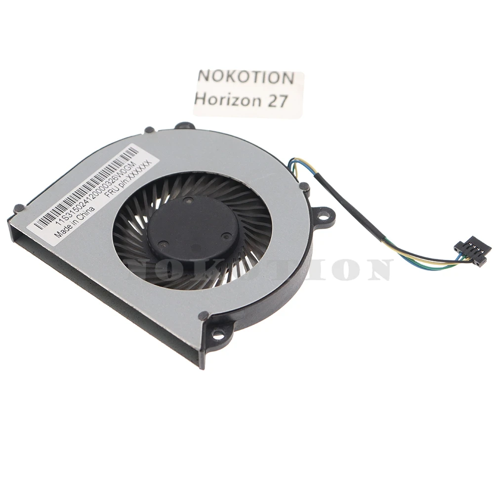 Muslimfor Lenovo Horizon 27 Ventola Di Raffreddamento All-In-One Sliver Short Wire 4Pin