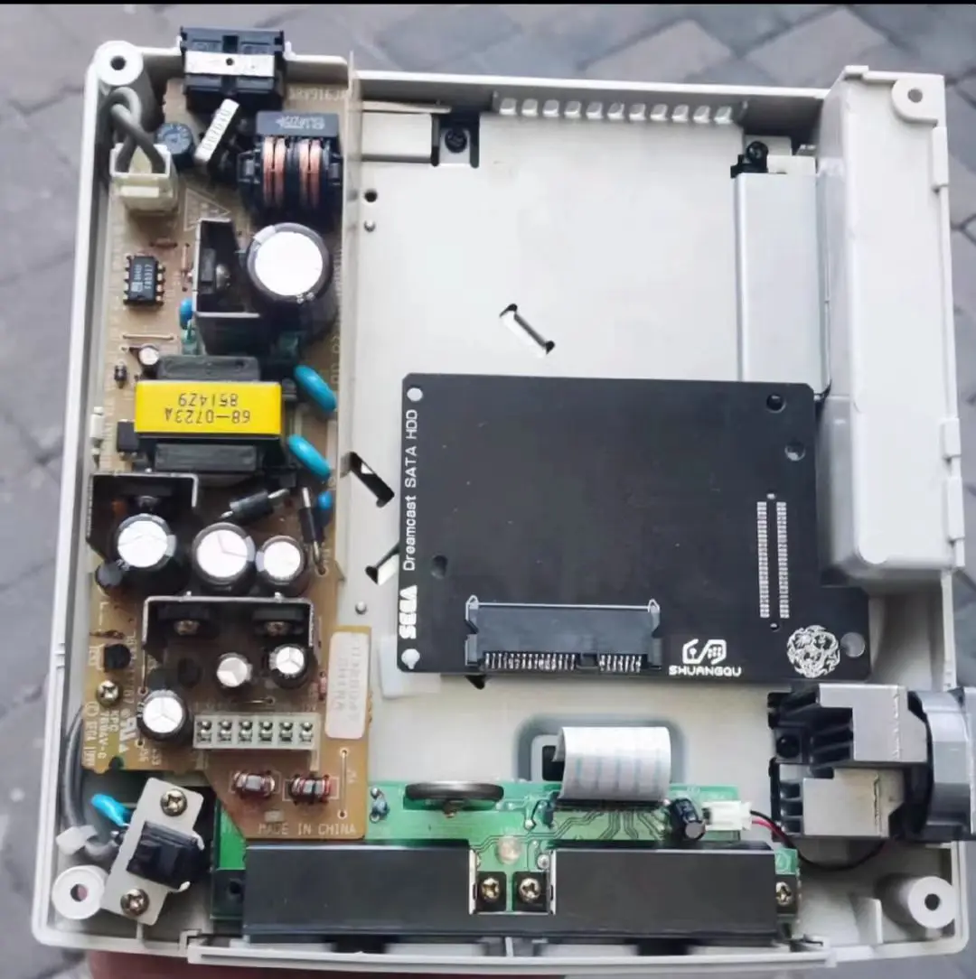 Sega Dc Game Dreamcast Console Sata Hard Disk Drive Adapter Hdd Connector Board Ssd Converter Per Va1 Va0 Bios Chip Scheda Madre