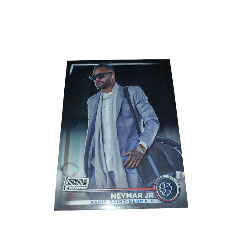 Panini Neymar Character Star Card Bronzing Collection Flash Card Cartoon Toys Silver Discount Card Regalo Di Natale