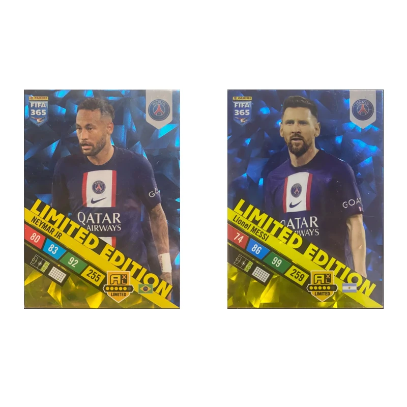 Panini Serie 2023 Reggiseno Neymar Character Bronzing Collection Flash Card Cartoon Toys Silver Discount Card Regalo Di Natale