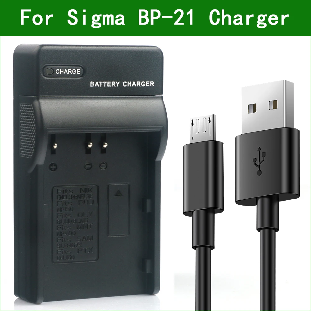 Bp-21 Bp21 Bp-22 Bp22 Digitale Batterie Per Foto/Videocamera Caricatore Per Sigma Sd1 Sd14 Sd1 Sd15 Merrill
