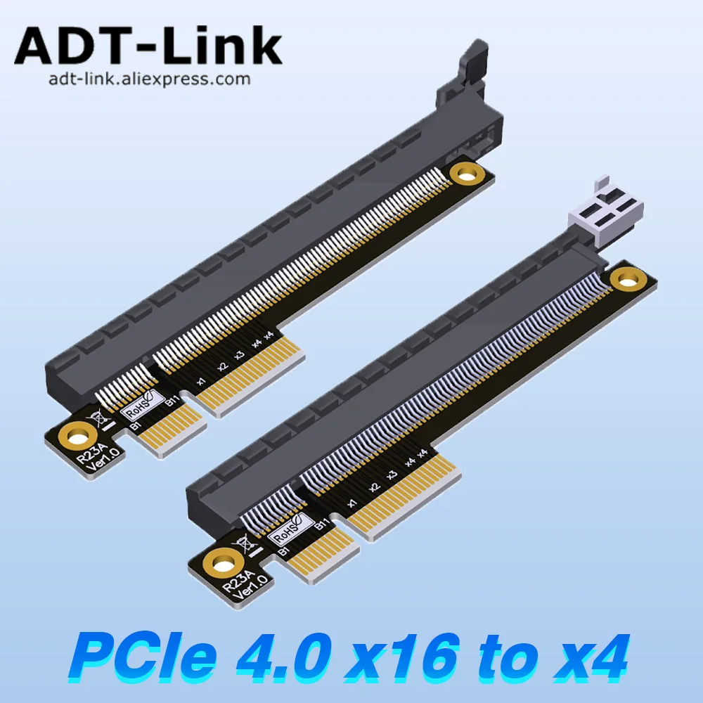 Adt R23A Pcie 4.0 X1 X4 X8 X16 Booster Card Test Extension Adapter Scheda Di Protezione Scheda Madre Slot Per Schede Protezione Pci-E 4.0 X4