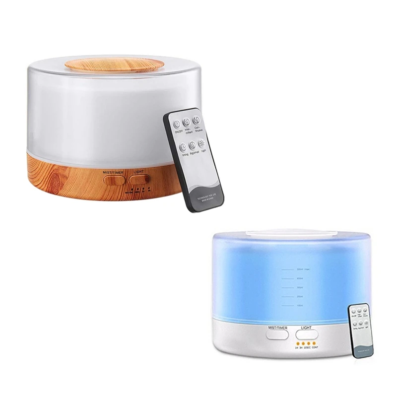 Le Migliori Offerte Umidificatore D'Aria Telecomando Diffusore Di Oli Essenziali Aromatici Ad Ultrasuoni Cool Mist Maker Per L'Home Office Eu Plug