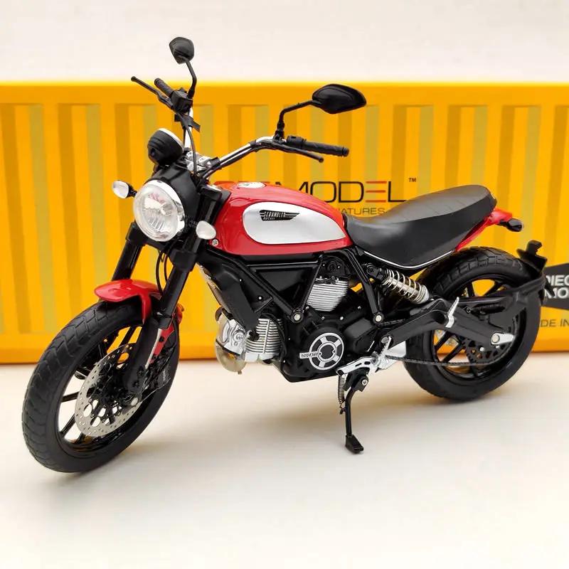 Tsm 1:12 Per D ~ Cati Scrambler Icon 803Cc 2015 Rosso Tsmmc004 Modelli Pressofusi Moto Rossi