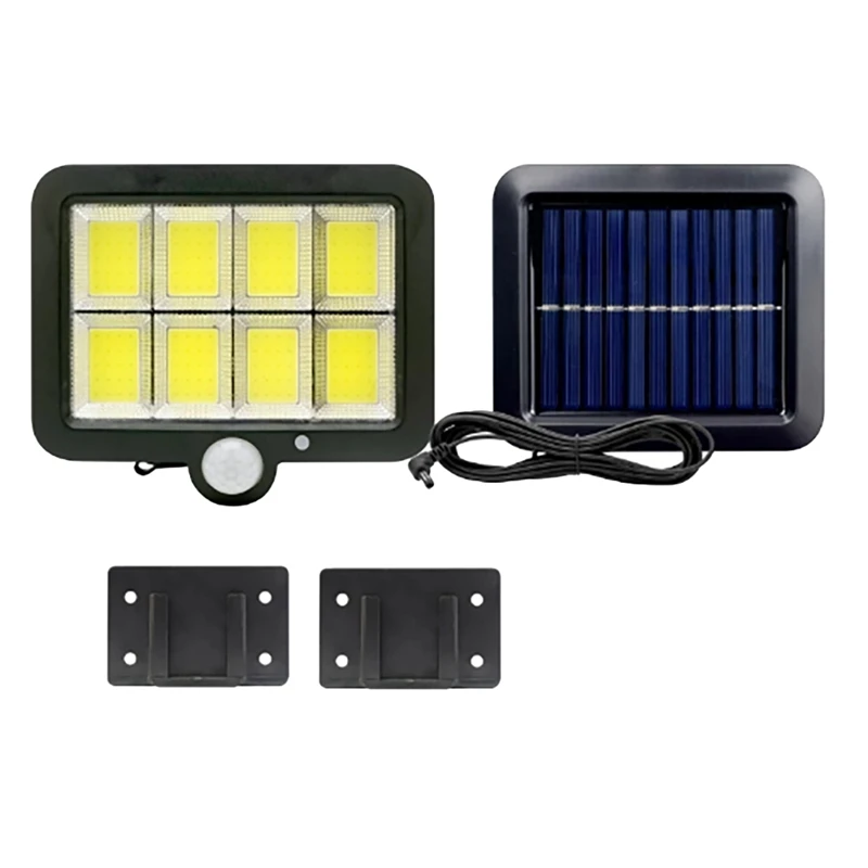 Caldo! Led Solar Outdoor Light Motion Sensor Flood Light Ip65 Impermeabile Garage Patio Light Lampada Da Parete Solare Lampione Stradale
