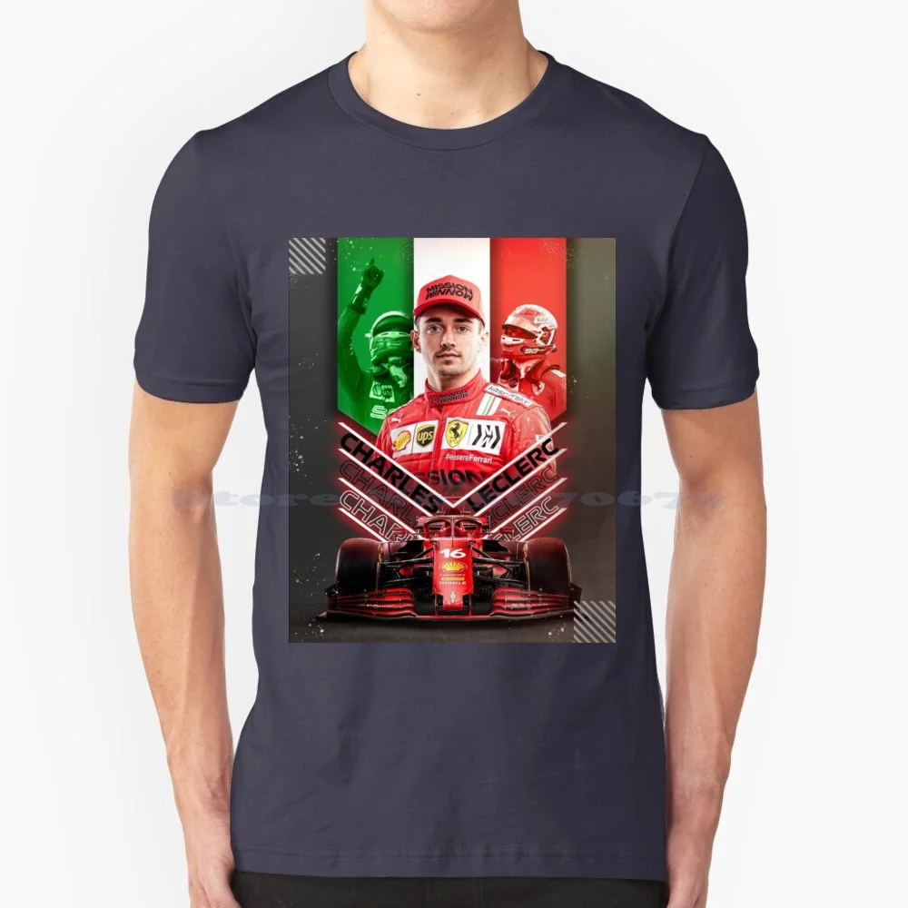 Charles Leclerc T Shirt 100% Cotone Tee C Leclerc Charles Leclerc Wallpaper Charles Leclerc Charles Leclerc Illustration