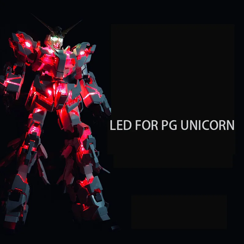 Daban Pg 1/60 Unicorn Banshee Phenex Led Imposta Solo Tuta Leggera Accessori Per Robot Anime Da Collezione Di Alta Qualità Parti Regalo Per Bambini