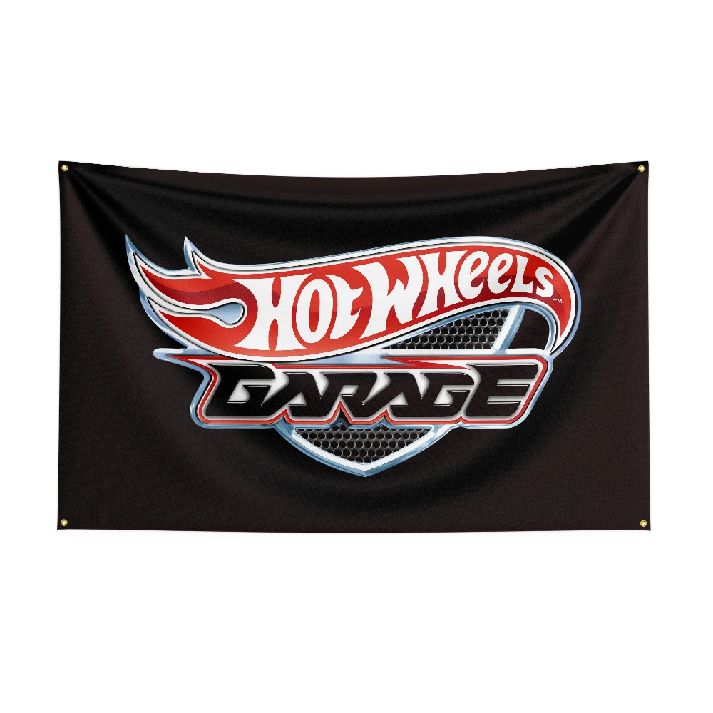 Bandiera Hotwheels 3X5 Fts Per L'Arredamento