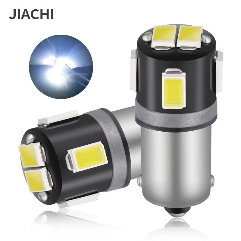 Jiachi 100Pcs Luci Per Auto Canbus Ba9S Led Per Luci Di Retromarcia Per Auto O Luci Di Parcheggio, Luci Targa H21W H6W T4W 12V