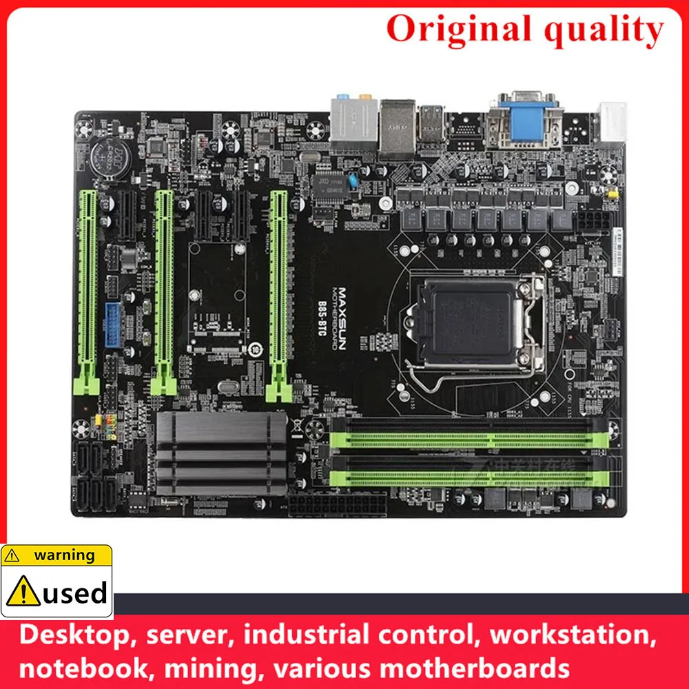 B85-Btc 6Pci-E Scheda Madre Desktop Mining Btc Tb85 B85 B250 H110 Btc Lga 1150 Ddr3 16G Sata3 Usb3.0 Atx Btc Mining Scheda Madre