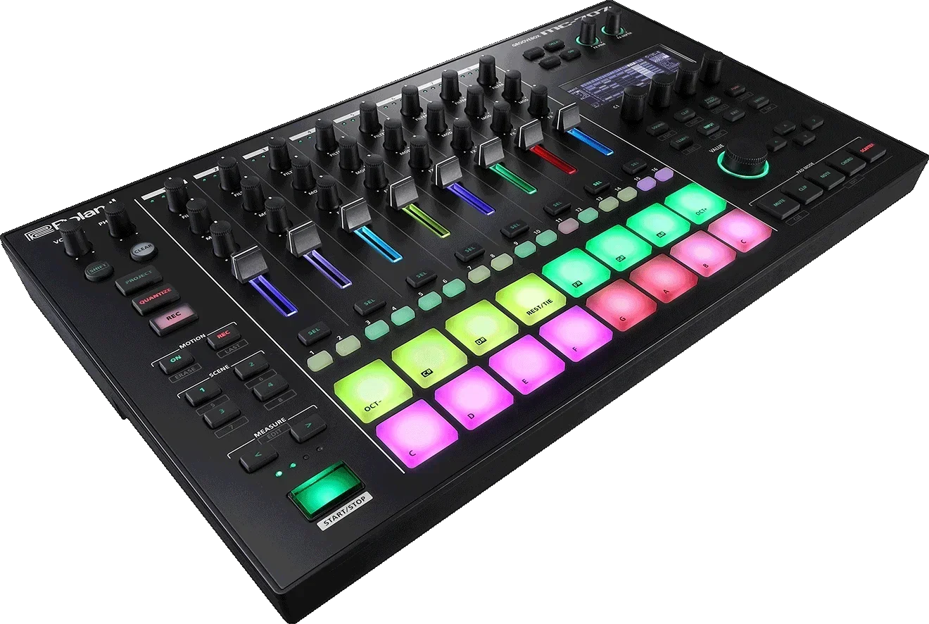 Sconto Sulle Vendite Estive Sul Nuovo Arrivo Per Lo Strumento Di Produzione Professionale Roland Mc-707 Groovebox