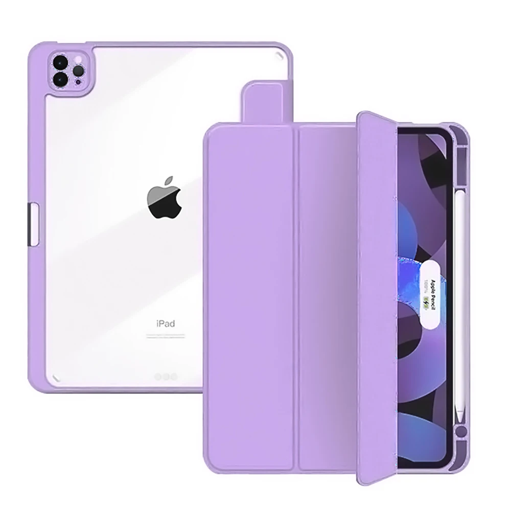 Per Ipad Air 4 Case 2020 Ipad Pro 12.9 Case 2022 2021 Pro 11 Case Ipad 10.2 9Th Case Funda 8Th Generation 7Th Pencil Holder Capa