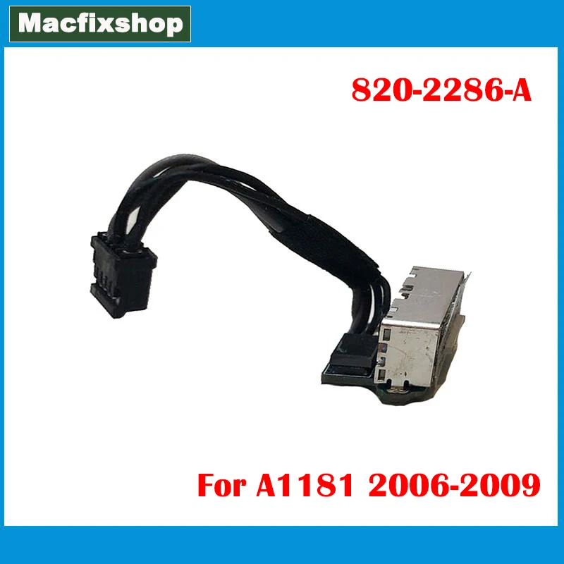 · A1181 Dc Jack Board Per Macbook 13.3 Pollici A1181 Dc-In Jack Di Alimentazione Scheda Dc Jack Con Cavo 2006 2007 2008 2009 Anno