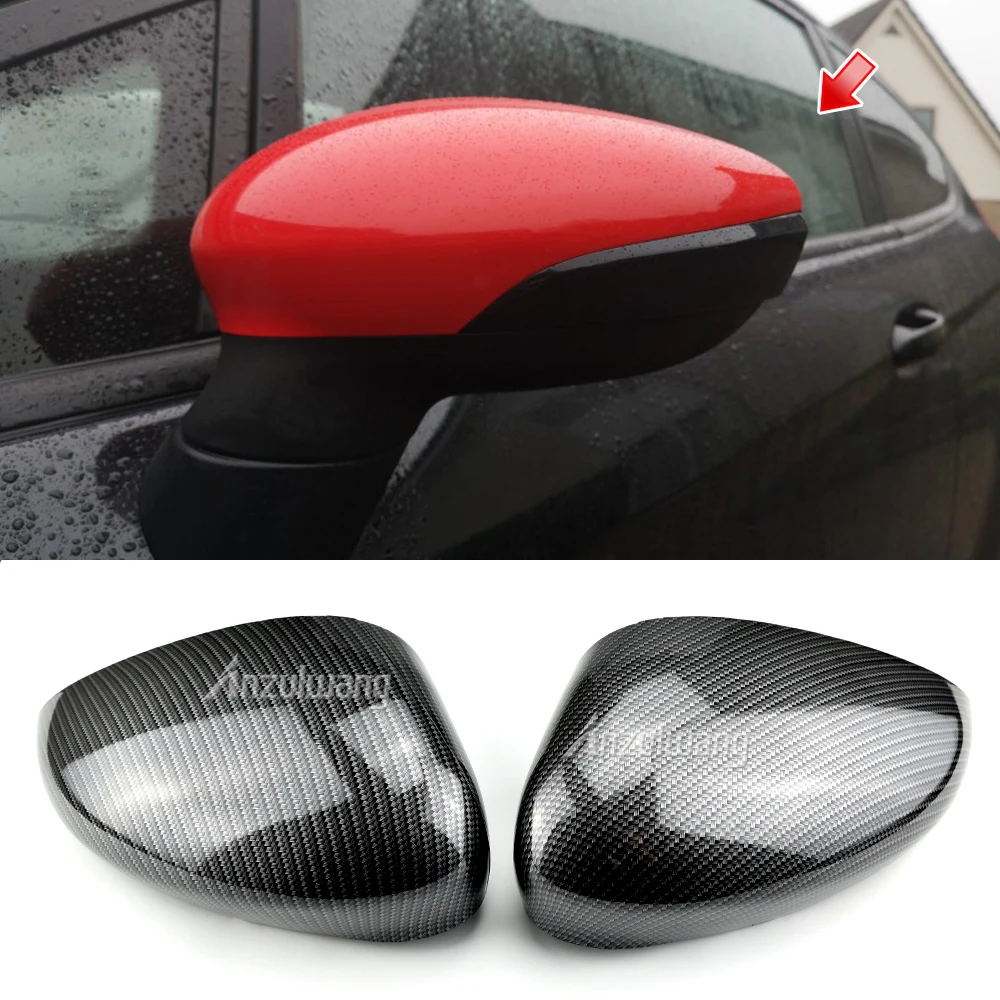 Copertura Specchietto Retrovisore Auto Per Ford Fiesta Mk7 2008-2017